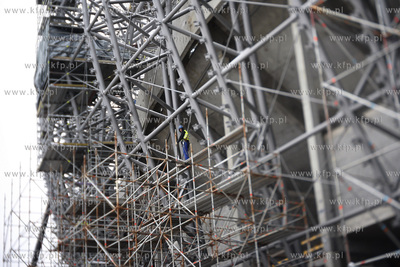 Gdansk. Budowa stadionu pilkarskiego PGE Arena.
29.11.2010
fot....