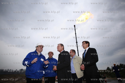 Premier Donald Tusk odwiedził w Lubocinie (powiat...