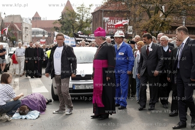 Gdansk. Rocznica podpisania Porozumien Sierpniowych....