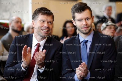 Ratusz Glownego Miasta. Wręczenie Nagrody Naukowej...