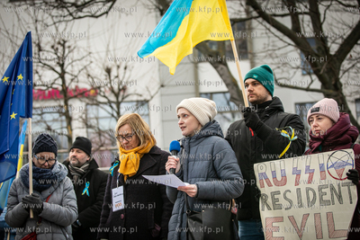 Sopot: Solidarnie z Ukrainą. Wiec poparcia dla narodu...