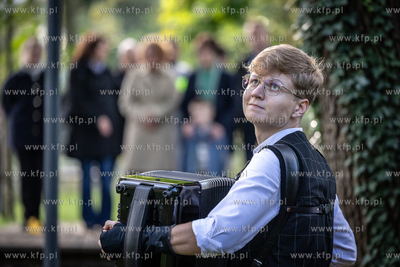 Uroczystość nadania nazwy Zaułek Cypriana Norwida...