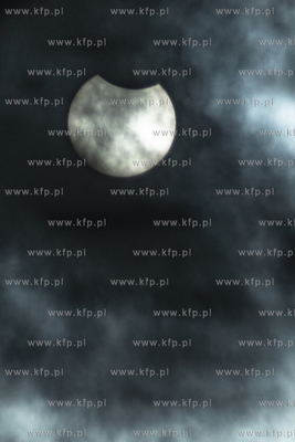Częściowe zaćmienie słońca. 25.10.2022 fot. Paweł...