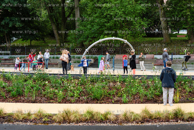 Gdynia. Otwarcie trzeciego etapu Parku Centralnego....
