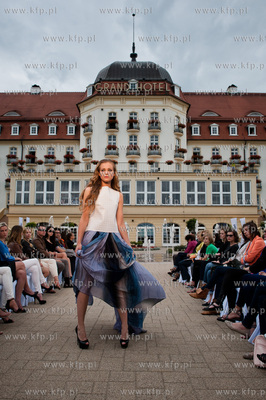 Ogrod hotelu Sofitel Grand. Sopot Fashion Days 2012....