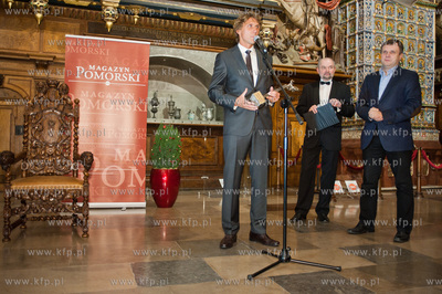 Gdansk. Dwor Artusa. Uroczystos rozdania nagrod Orlow...