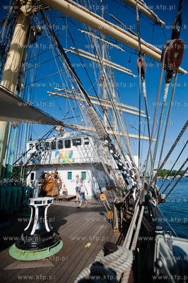 Gdansk. Nabrzeze Obroncow Westerplatte. Baltic Sail...