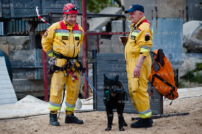 Gdansk Oliwa. Jednostka Strazy Pozarnej przy ul. Beniowskiego....