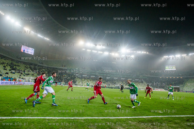 Gdansk. PGE Arena. Mecz o mistrzostwo Ekstraklasy....
