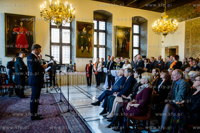 Gdansk. Wielka Sala Wety Ratusza Glownego Miasta. Obchody...