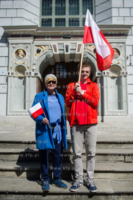 Gdansk. Dlugi Targ. Spotkanie Regionalnego Komitetu...
