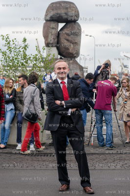 Otwarcie dla zwiedzajacych Muzeum Emigracji w Gdyni.
Nz...