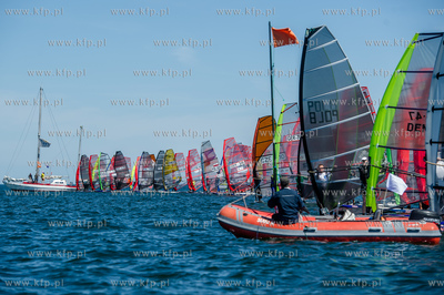 Zatoka Gdanska. Regaty Mistrzostw Swiata w klasie Raceboard,...