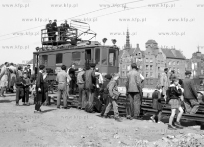 Przejazd probny tramwaju przed uruchomienie nowej trasy...