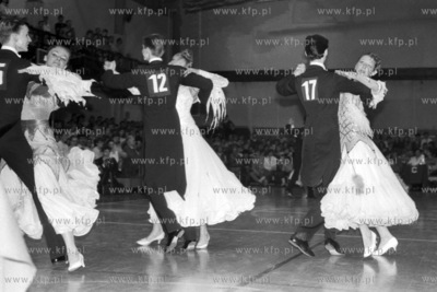 XVI Turniej Tańca Towarzyskiego „Jantar-86" w hall...