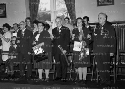 Uroczystość dekoracji medalami "Za długoletnie pożycie...