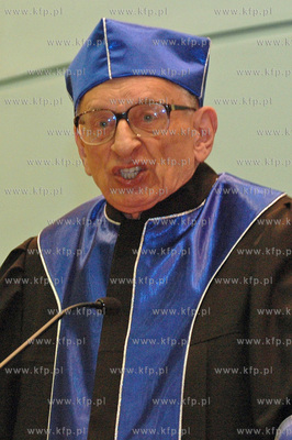 Nadanie tytulu doktora honoris causa Uniwersytetu Gdanskiego...