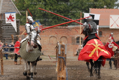 Zamek w Gniewie. XV Turniej Rycerski krola Jana III...