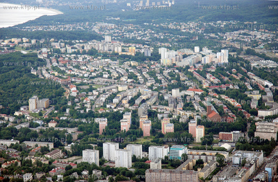 Gdynia z lotu ptaka. Nz. Plyta Redlowska
29.06.2007
Fot....