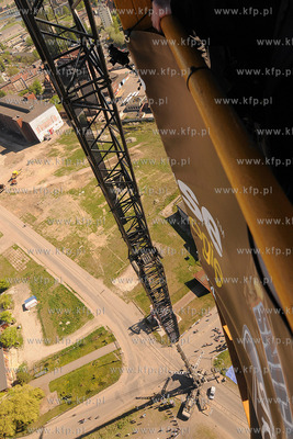 Mlode Miasto w Gdansku. Zawody Diverse Crane Boogie...