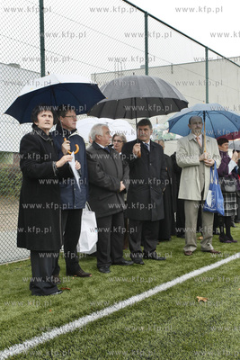 Pszczolki. Uroczyste otwarcie kompleksu boisk sportowych...