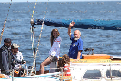 Swinoujscie. Kpt. Jerzy Radomski jest Polakiem, ktory...