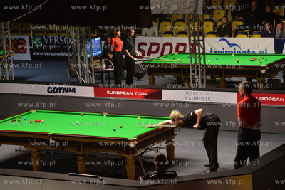 Hala Gdynia Arena. World Snooker European Tour Gdynia...