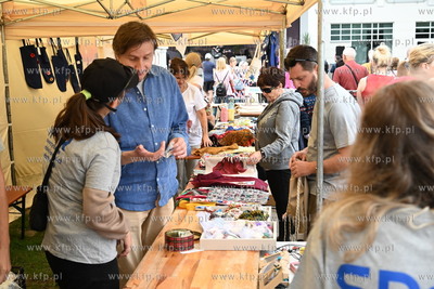 Symboliczne przejście przez Drzwi do Tolerancji. Marsz...