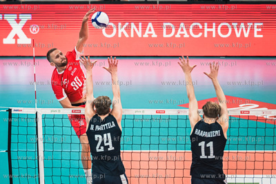 Mecz towarzyski siatkówki mężczyzn Polska - Finlandia...