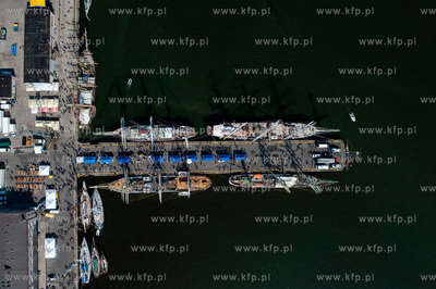 Tall Ships' Races 2009 w Gdyni z lotu ptaka. Zlot Wielkich...