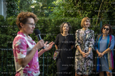 Odsłonięcie 7. sopockiego fotopomnika autorstwa Zofii...