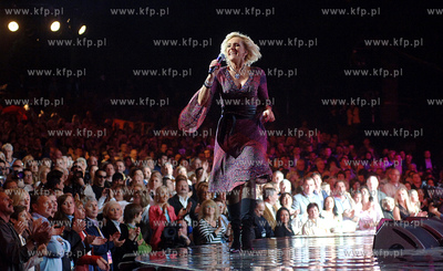 Sopot Festival 2006. Koncert Dzien wspomnien. Nz. Helena...