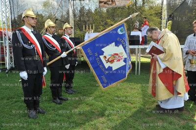 Otwarcie nowej remizy OSP w Sulminie oraz poswiecenie...