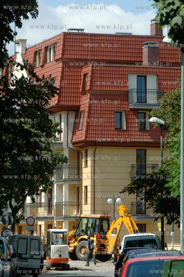 Gdansk Wrzeszcz.Ulica Stanislawa Malachowskiego. 26.07.2007...