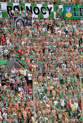 Mecz inauguracyjny na PGE Arena w Gdansku pomiedzy...