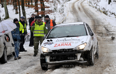 8 Rajd  Lotos Baltic Cup. Meta odcinka specjalnego...