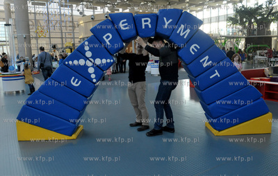 Gdynia. Centrum Nauki Experyment. 10.02.2015 fot. Maciej...