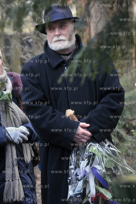 Pogrzeb profesora Jerzego Sampa na cmentarzu Lostowickim...