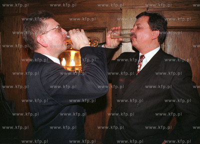    Antoni Szczyt i Mieczyslaw Robakowski. Fot. Maciej...