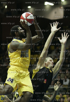 Gdynia. Polska Liga Koszykowki. Mecz Asseco Prokom...