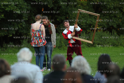 Gdynia.  Park w Kolibkach. Festiwal Szekspirowski....
