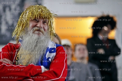 Gdansk. Synagoga przy ul. Partyzantow. Purim - karnawal...