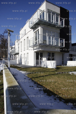 Gdynia Orlowo. Osiedle Orlowska Riviera. 28.02.2013...
