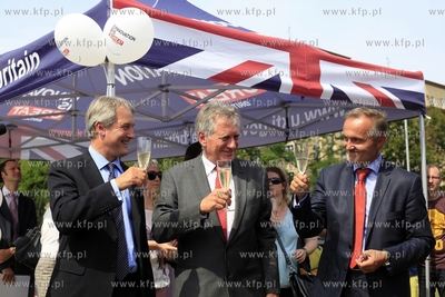 Gdynia. Skwer Kosciuszki. Inauguracja trasy nowoczesnej...