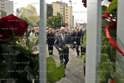 Gdansk. Rocznica podpisania Porozumien Sierpniowych....