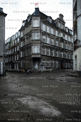 Biskupia Gorka w Gdansku. Kamienice przy ul. Biskupiej.
11.12.2013
fot....