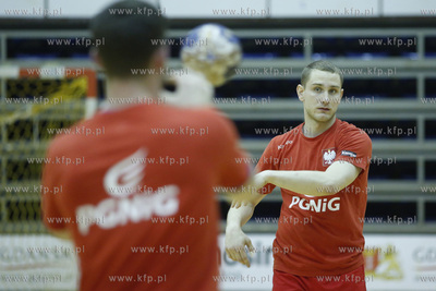 Gdańsk. Hala AWFiS Trening reprezentacji Polskji w...