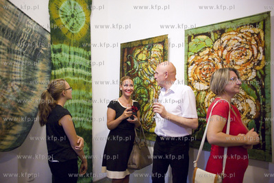 Galeria ZPAP w Gdańsku. Otwarcie wystawy Heleny Sadłek...