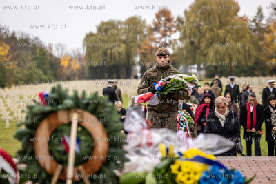 Cmentarz Francuski w Gdańsku - obchody Święta Niepodległosci...
