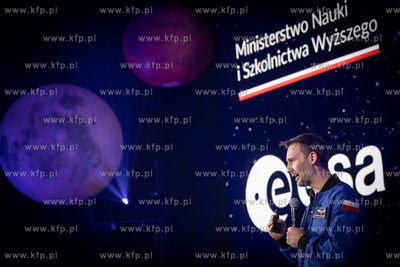 Wizyta astronauty Sławosza Uznańskiego-Wiśniewskiego...